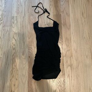 Outcast Black Halter Dress